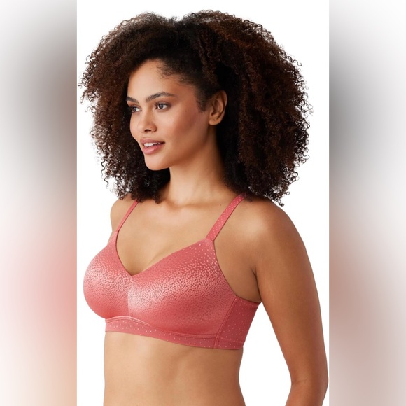 NWOT Wacoal Plus Size Back Appeal Wirefree Bra 38DDD - Picture 2 of 7